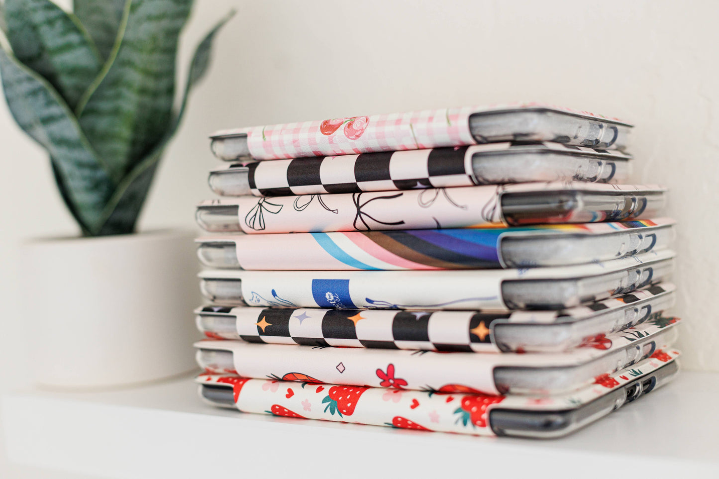 Blue Flower Garden Kindle Case with Clear Back and Handle: Kindle Paperwhite 11th Gen (w/handle)