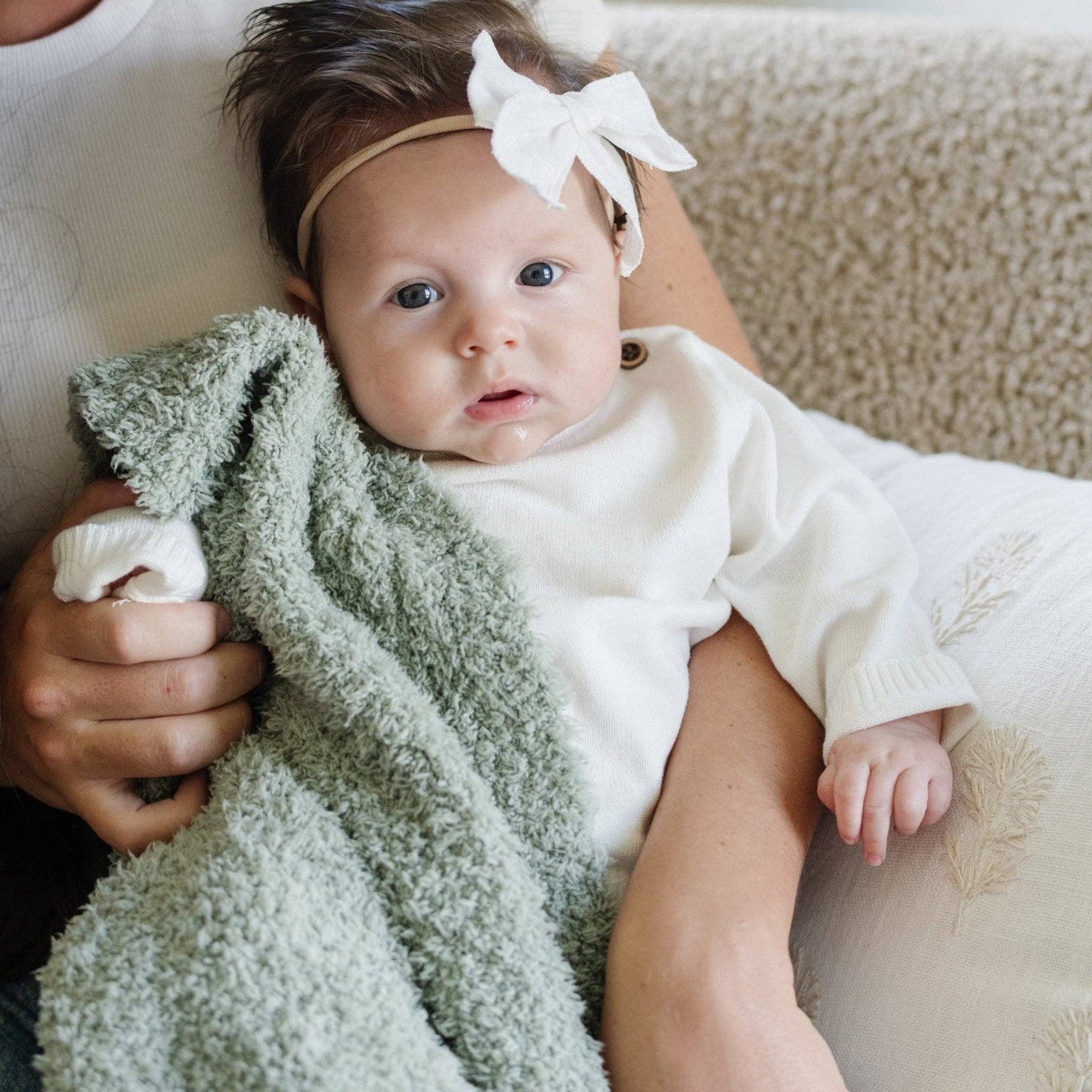 BAMBONI® RECEIVING BLANKETS: Light Pink