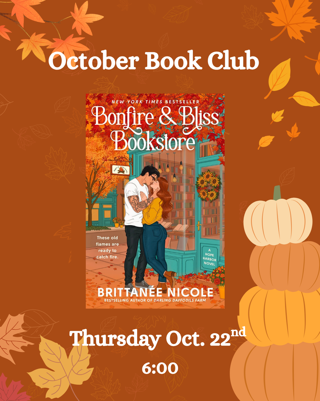 October Book Clubs!