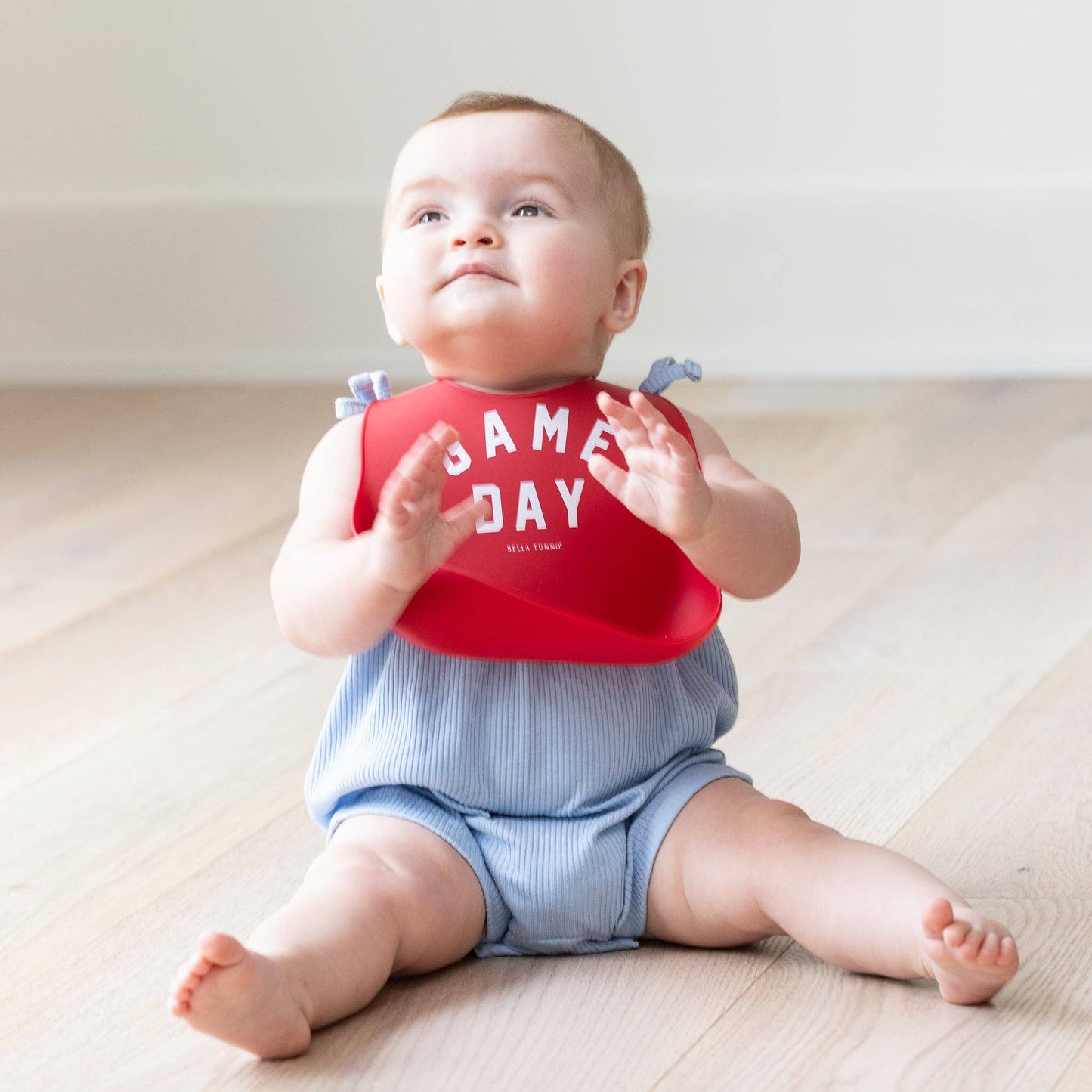 Game Day Wonder Bib: Red