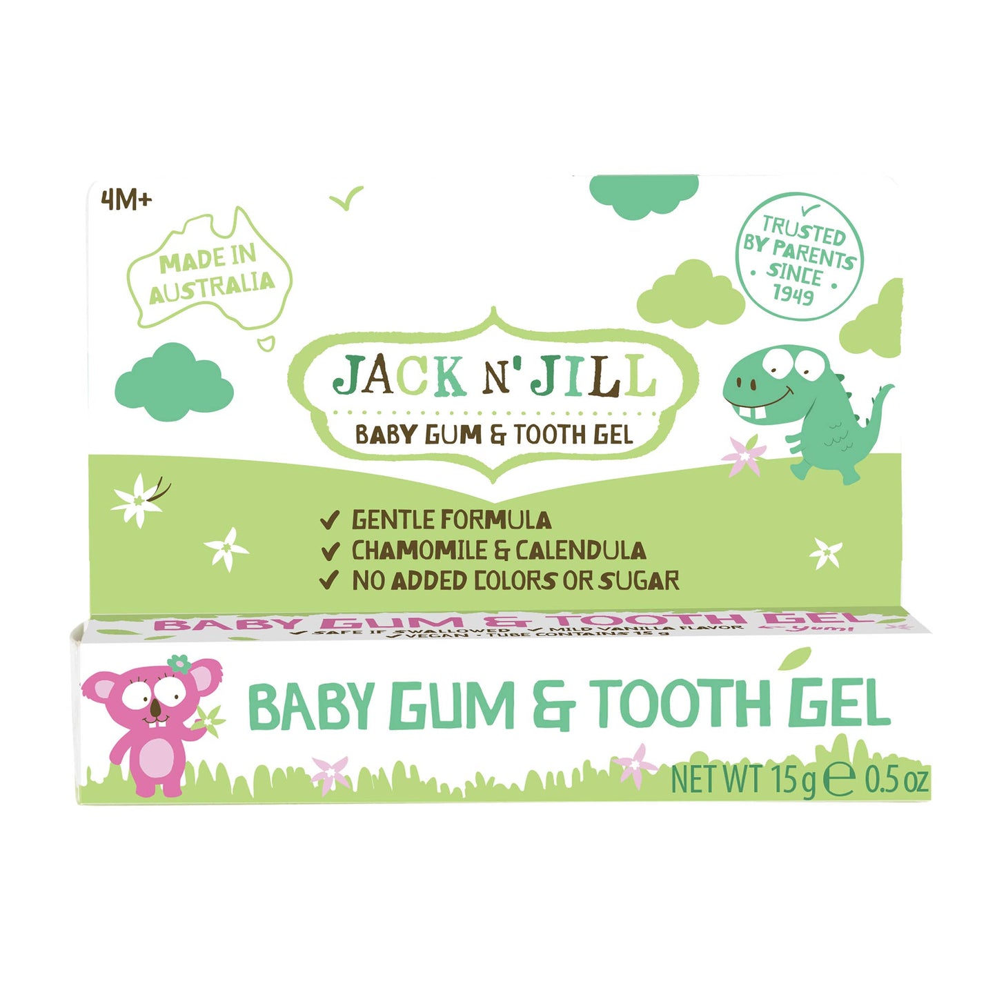 Jack N' Jill Baby Gum & Tooth Gel 15g