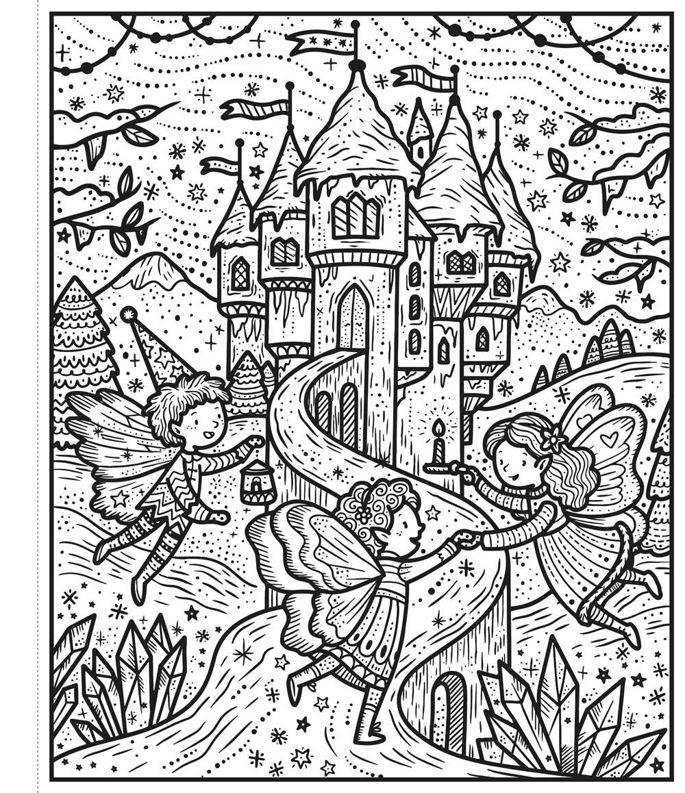 Winter Wonderland Magic Painting Book : Usborne