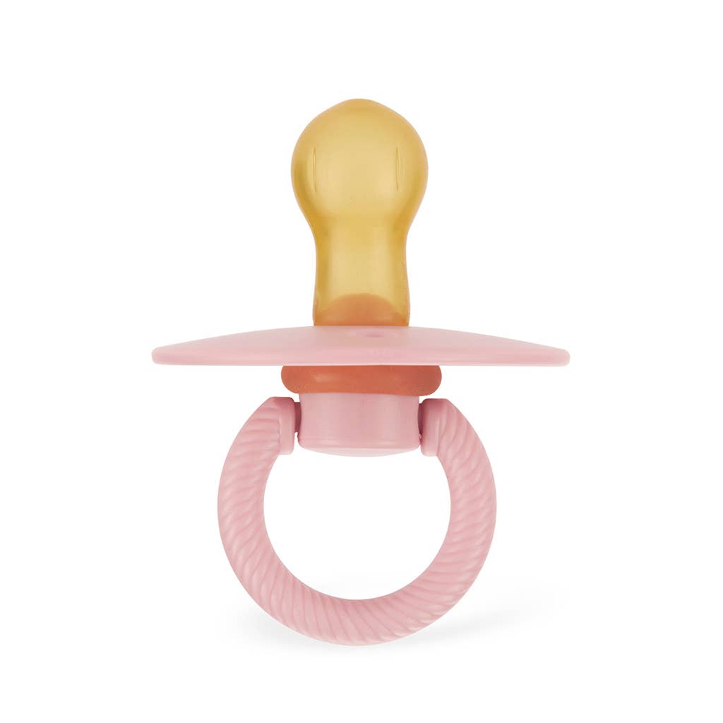 Itzy Soother™ Natural Rubber Paci Sets: Blossom + Rosewood