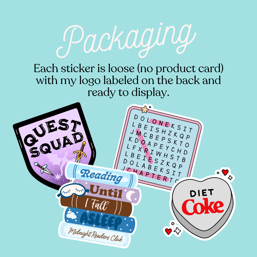 Bookish Girlie Sticker