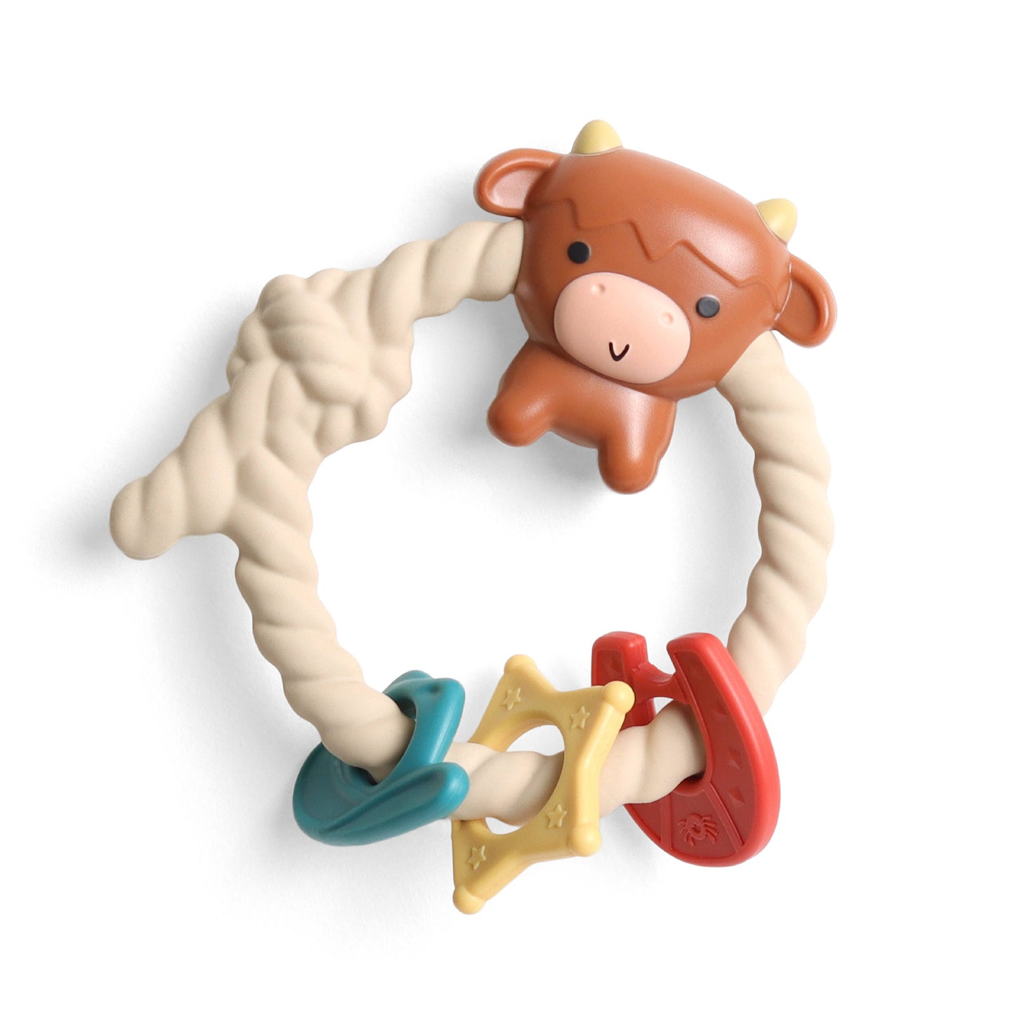 *NEW OPTION* Ritzy Rattle™ Silicone Teether Rattles: Cactus