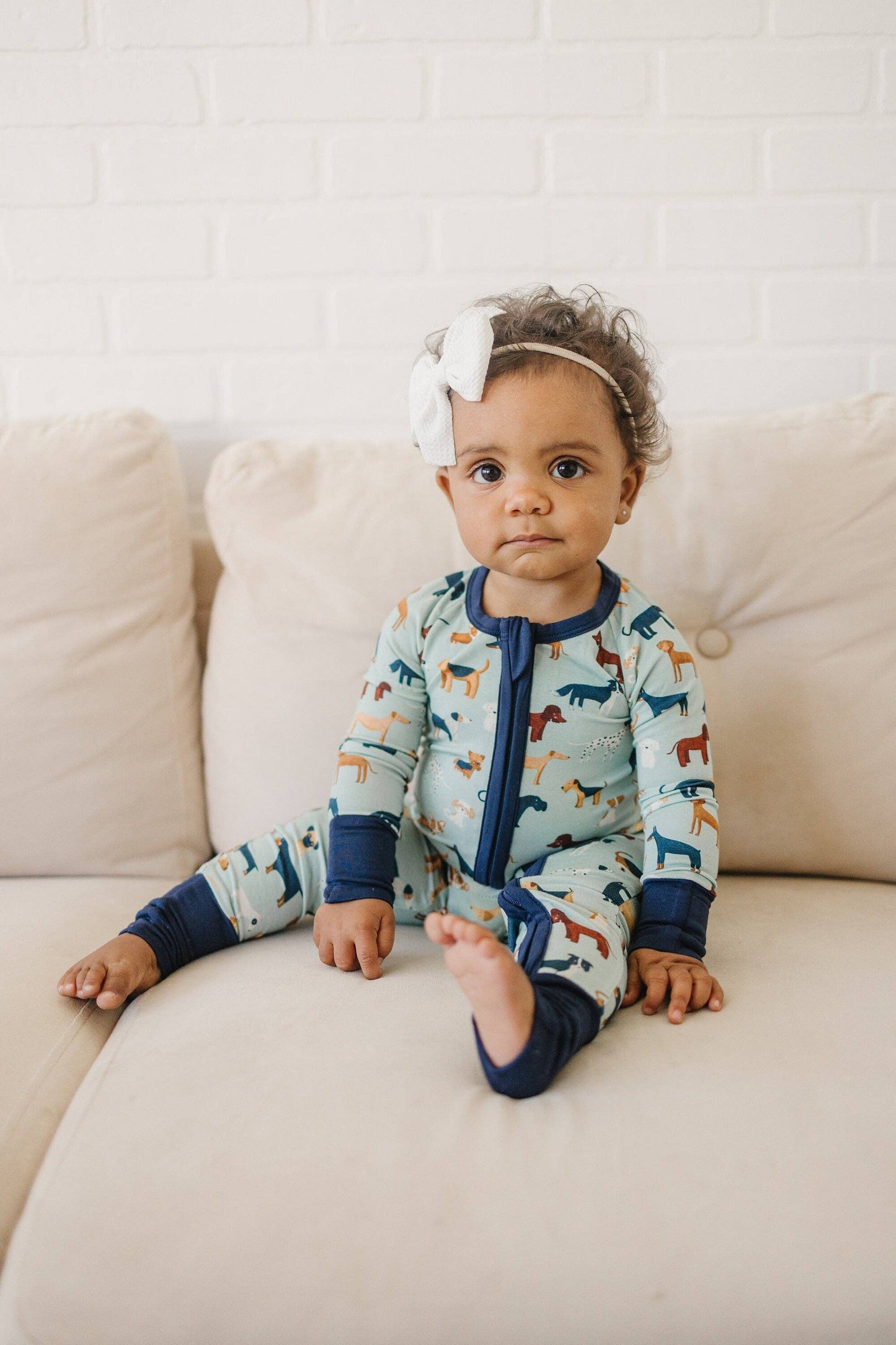 Lets Pawty! Bamboo Zippy Romper