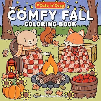 The Comfy Fall Coloring Book