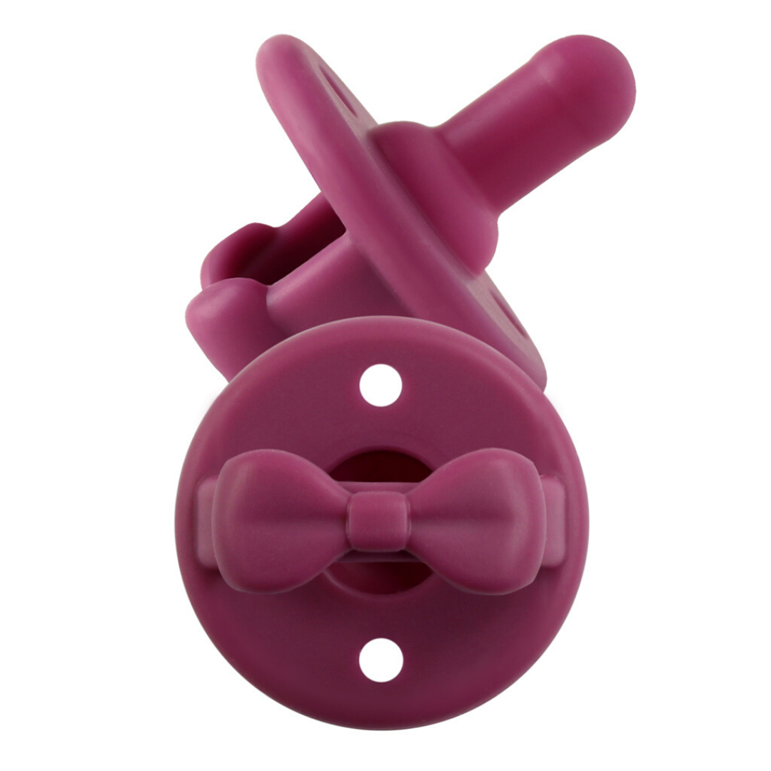 Sweetie Soother™ Pacifier Sets (2-pack): Agave + Succulent Cables