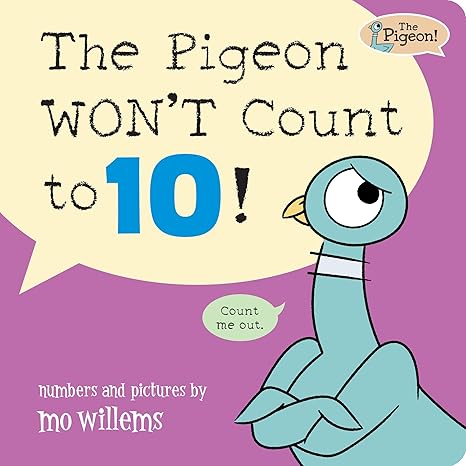 The Pigeon Won't Count to 10!