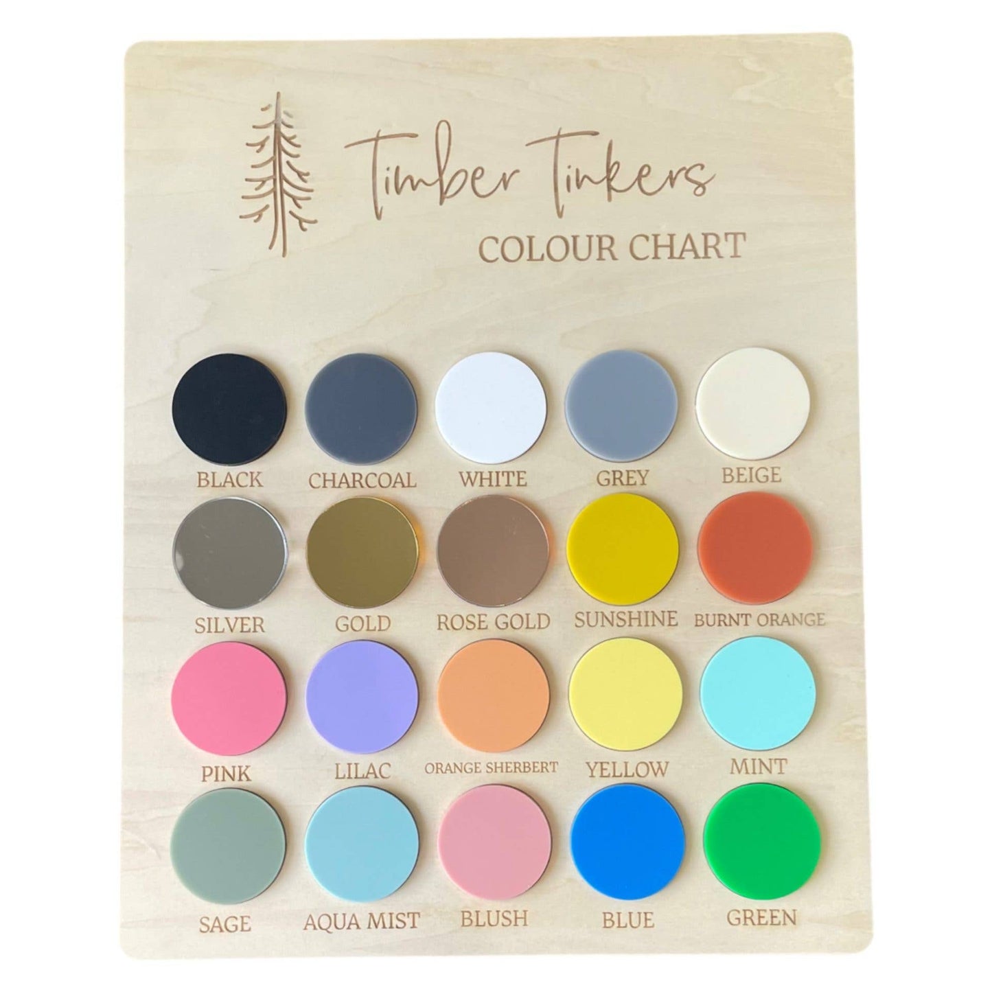 Classic Birth Announcement Disc: Pink