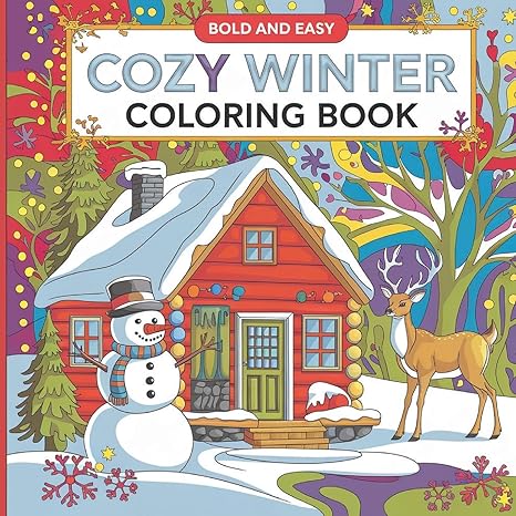 Winter Friend Coloring Book