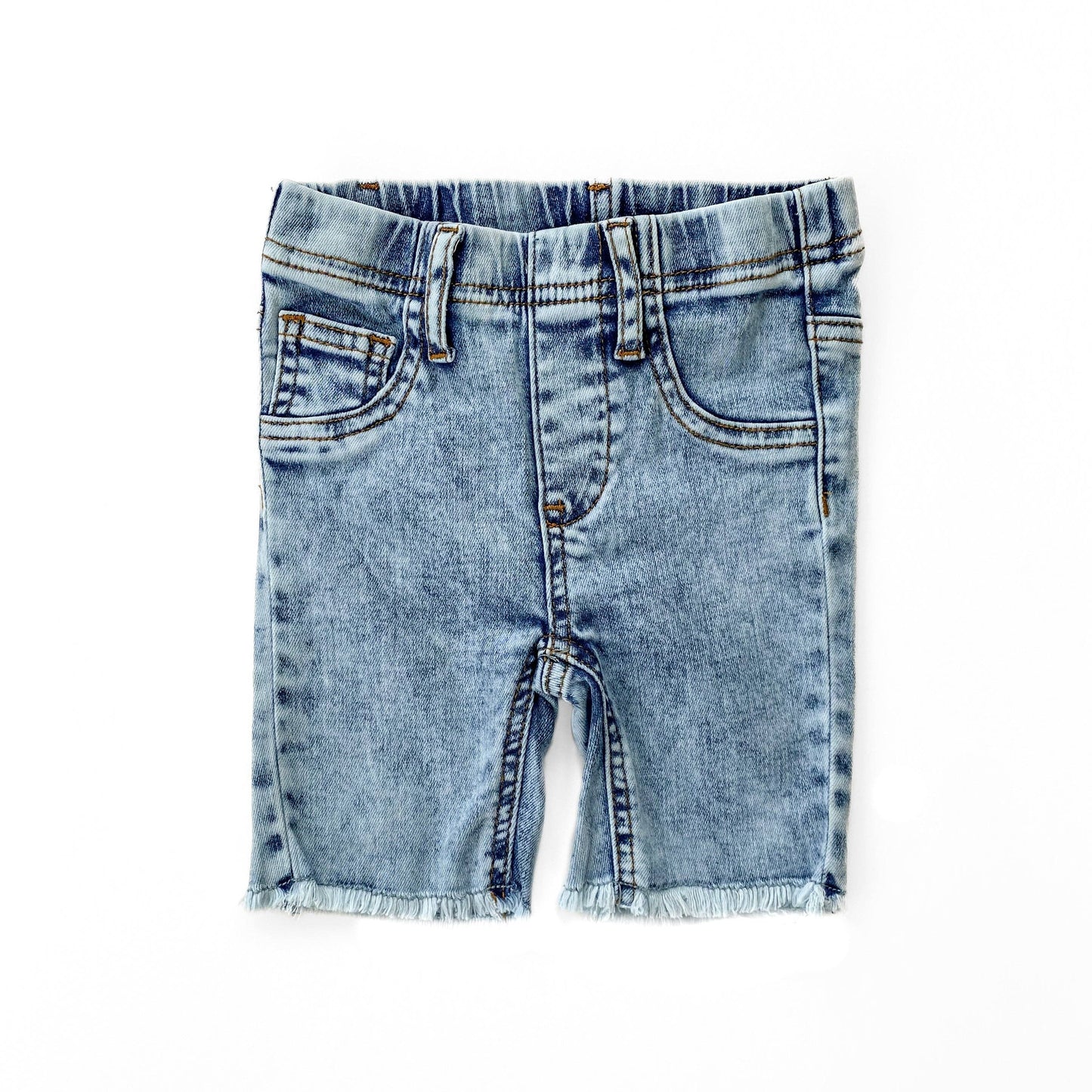 Denim Shorts- Midwash