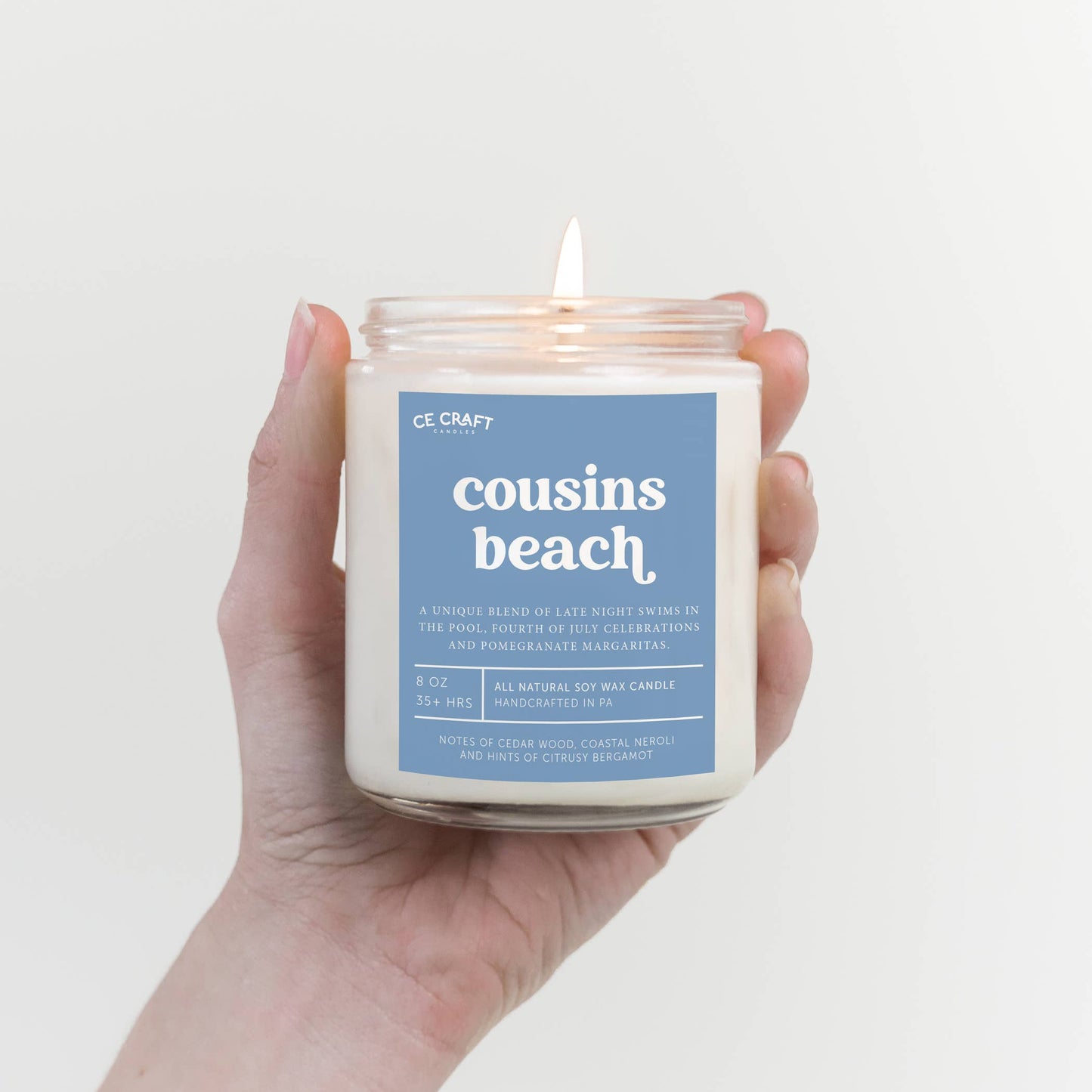 Cousins Beach Scented Candle: 8