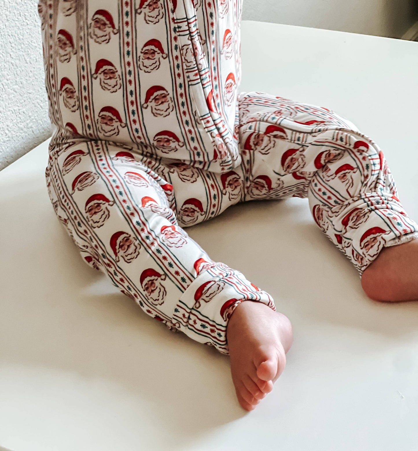 Vintage Santa Bamboo Christmas Pajamas