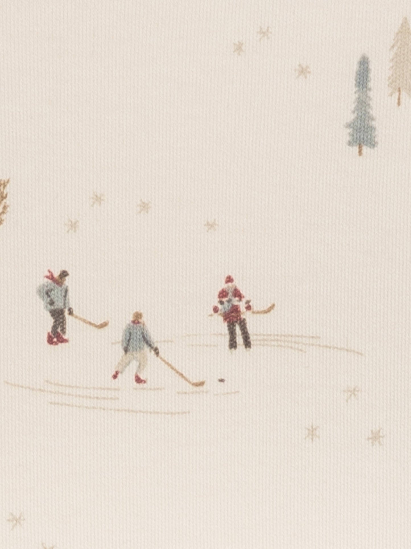 Organic Baby River Bodysuit - Pond Hockey