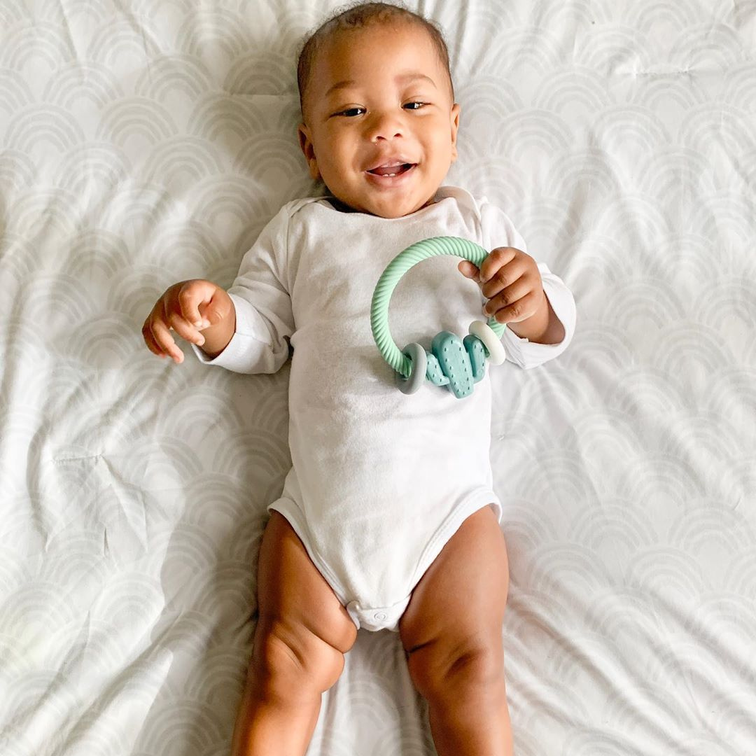 *NEW OPTION* Ritzy Rattle™ Silicone Teether Rattles: Cactus