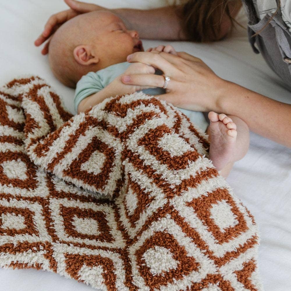DOUBLE-LAYER BAMBONI® MINI BLANKETS: Petal Double Layer