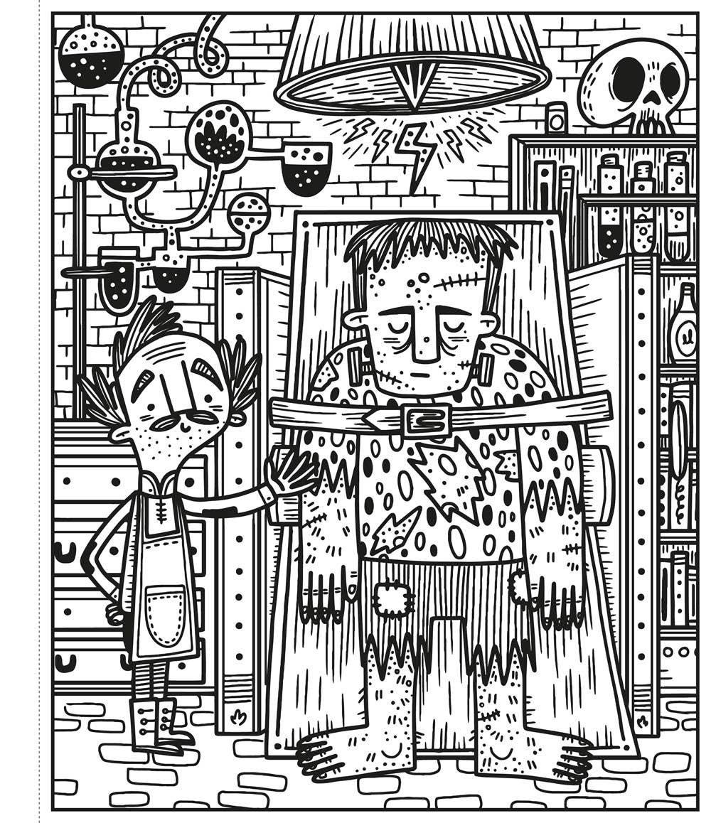 Halloween Magic Painting Book : Usborne