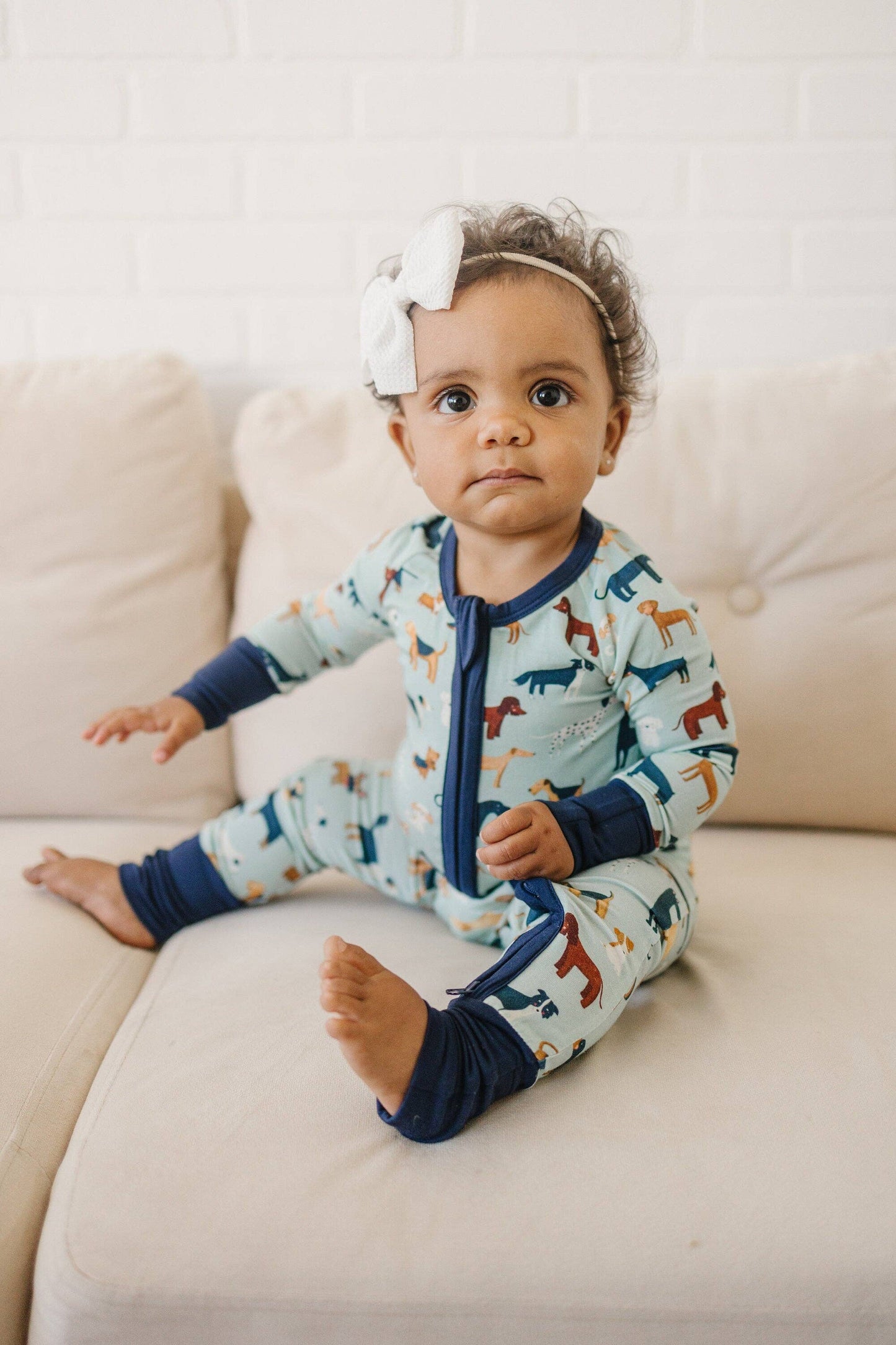 Lets Pawty! Bamboo Zippy Romper