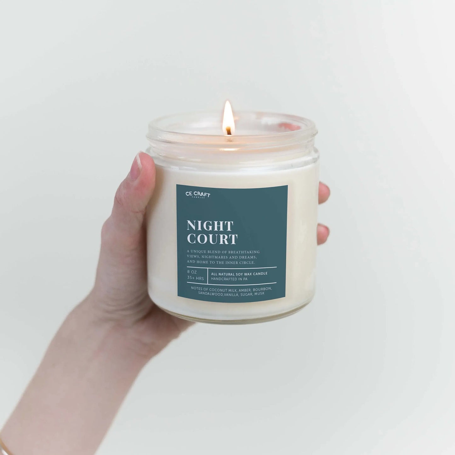 Night Court Scented Candle: Standard