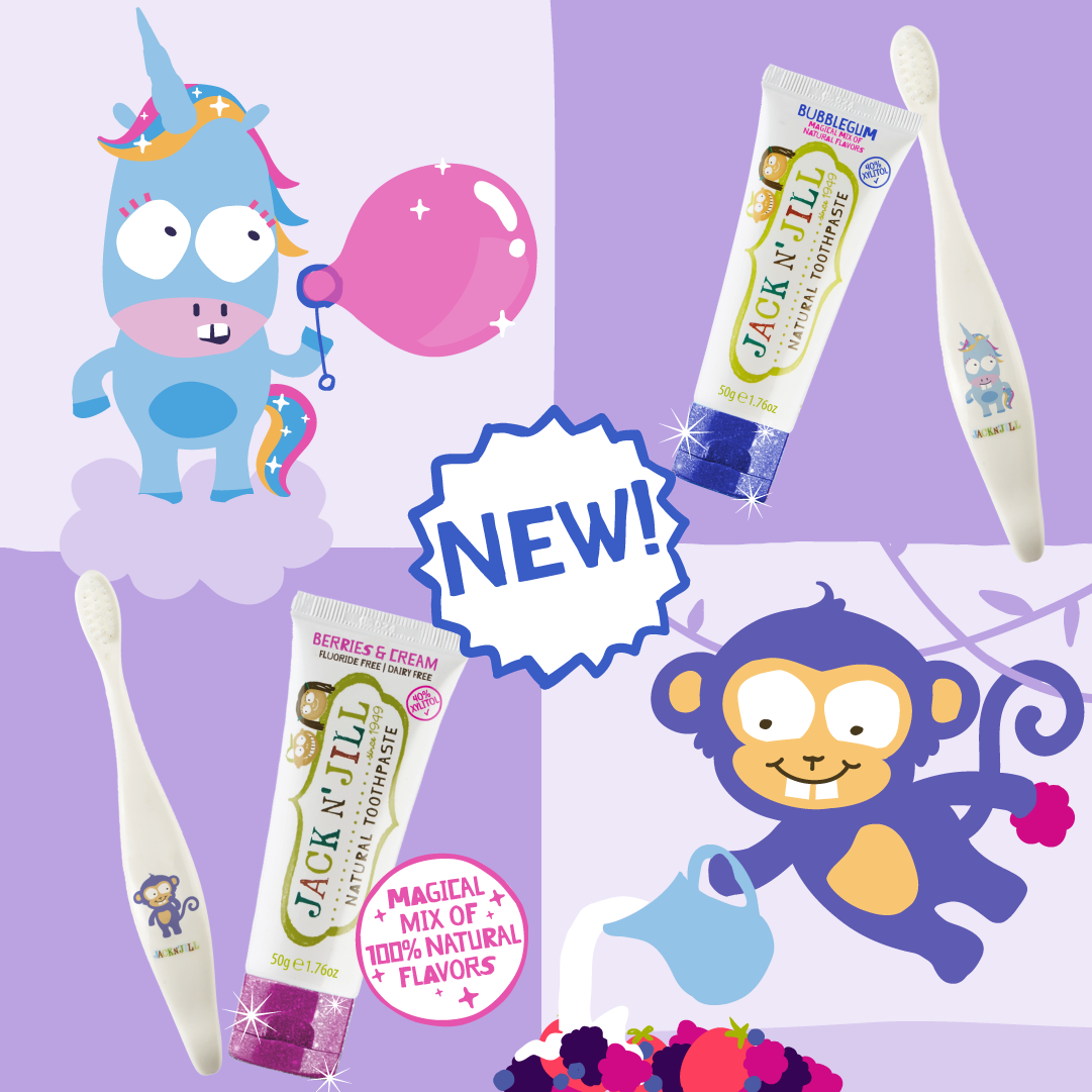 Monkey Jack N' Jill Bio Toothbrush