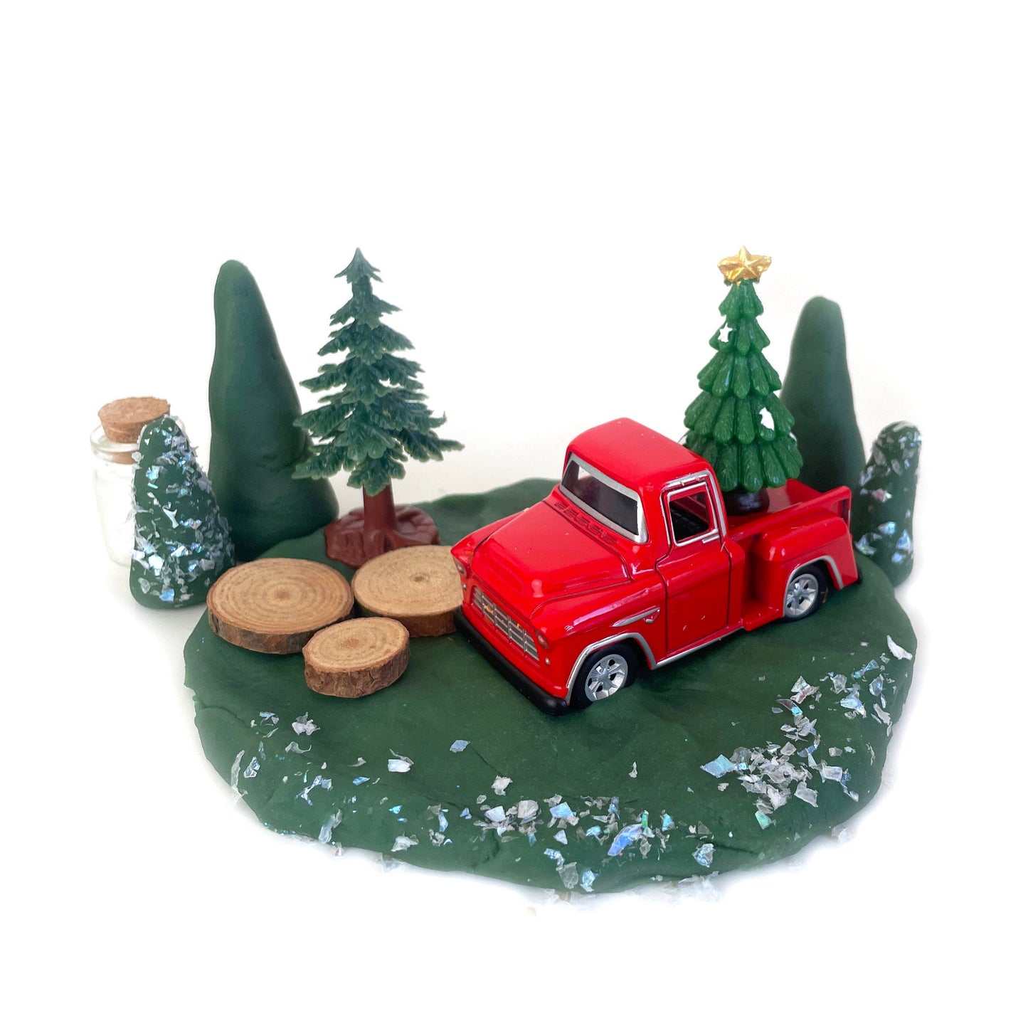 Tree Farm Sensory Play Dough Play Kit