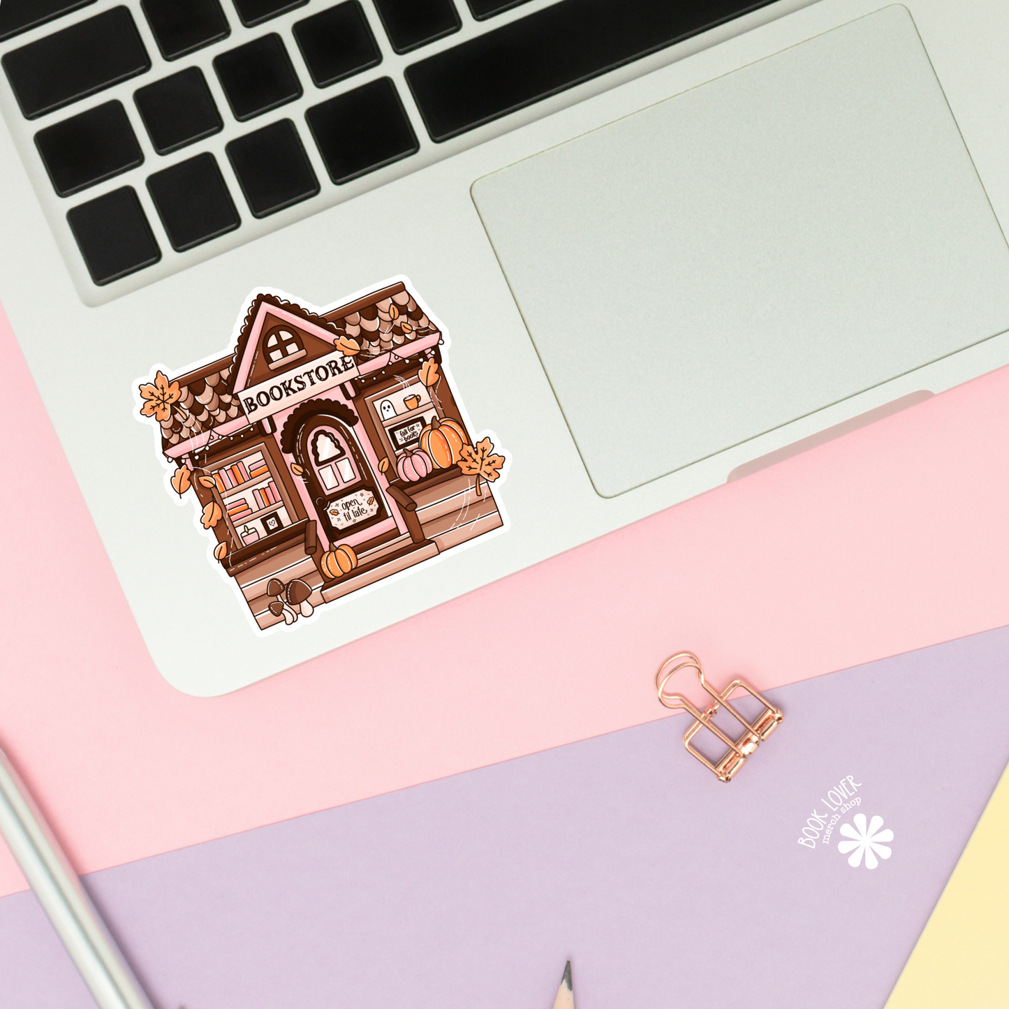 Autumn Bookstore Stickers / Bookish Stickers / Book Lover: 2''