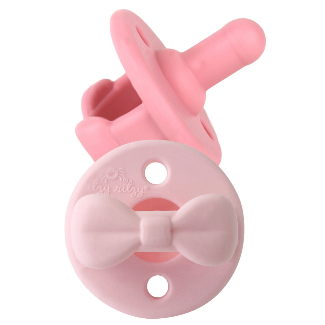 Sweetie Soother™ Pacifier Sets (2-pack): Agave + Succulent Cables