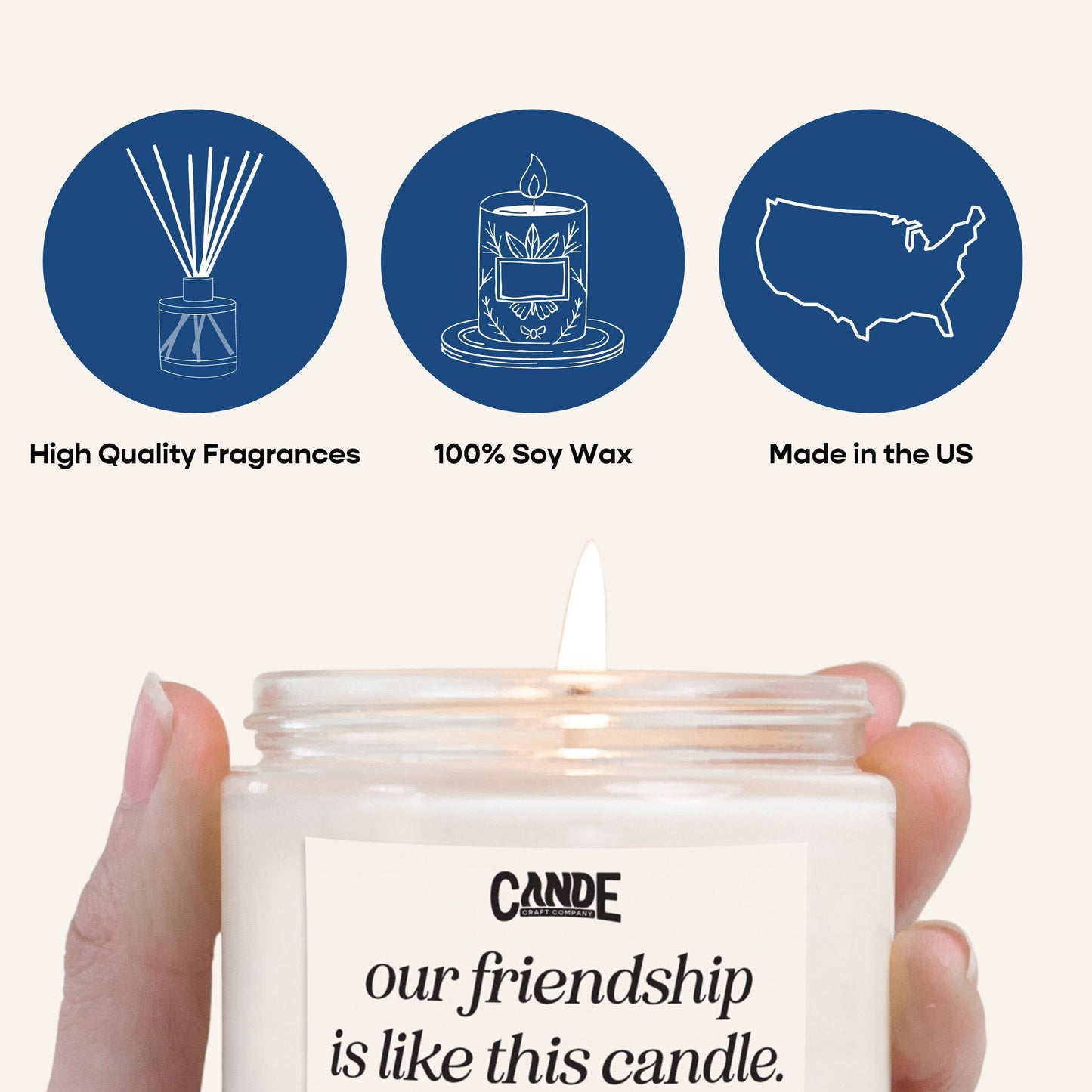 Xaden Scented Candle: Standard
