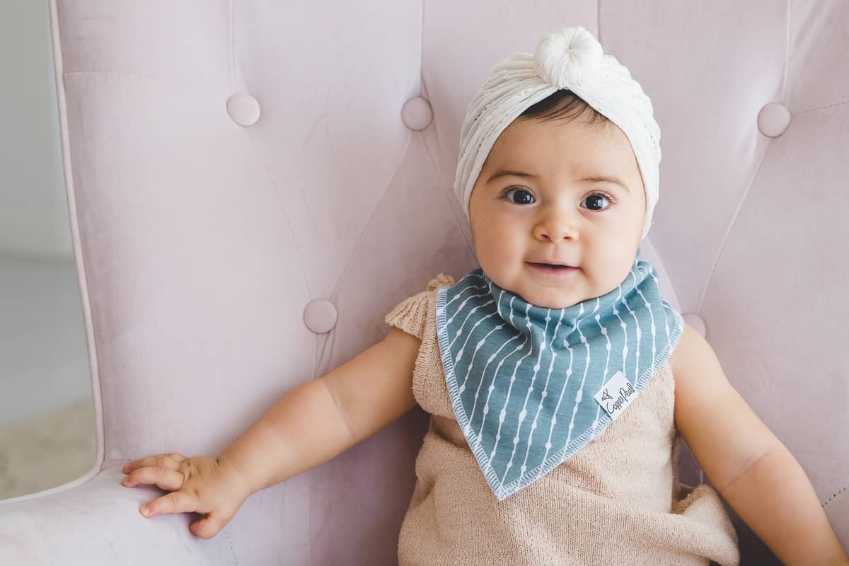 Autumn Baby Bandana Bib Set (4-pack)