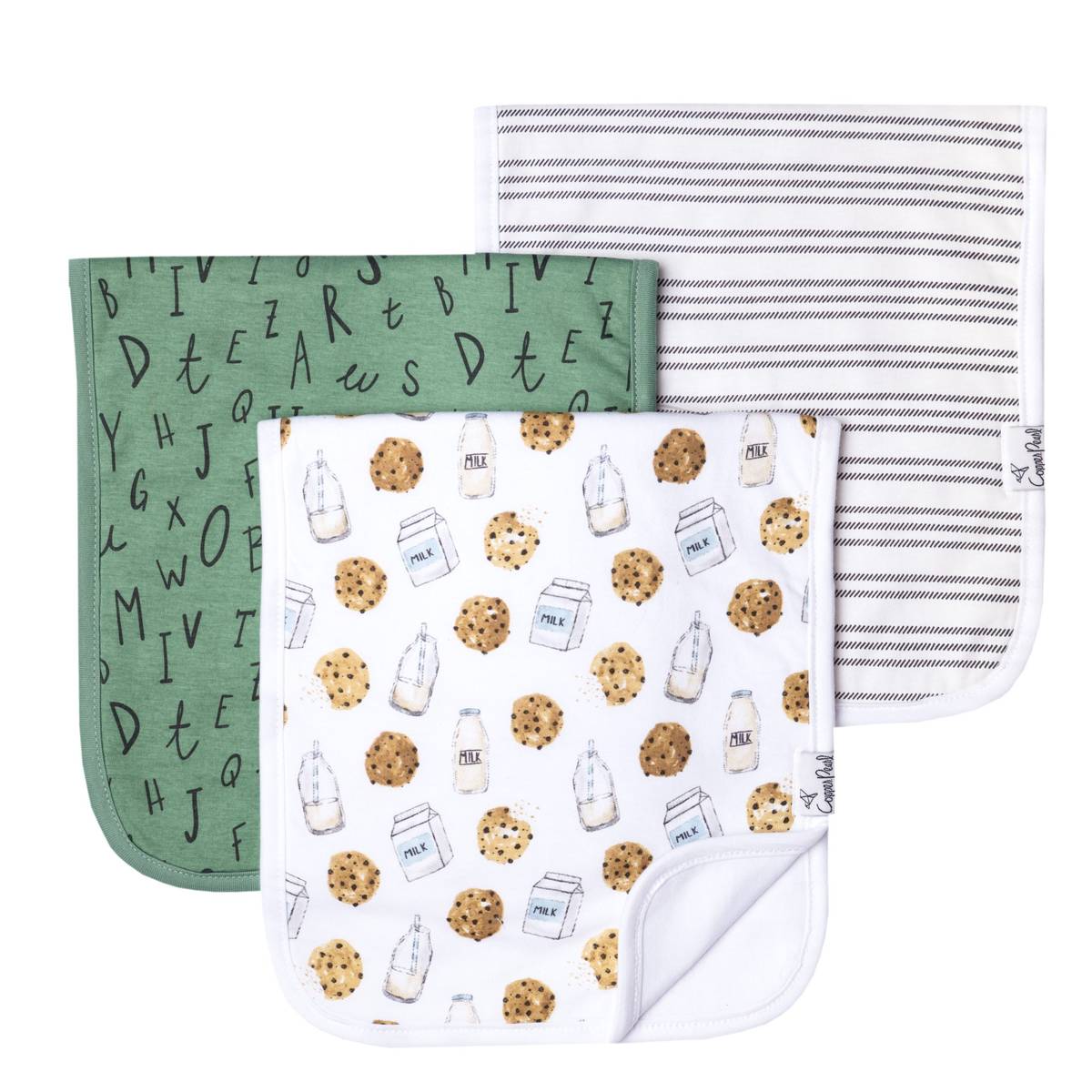 Chip Burp Cloth (3-pack)