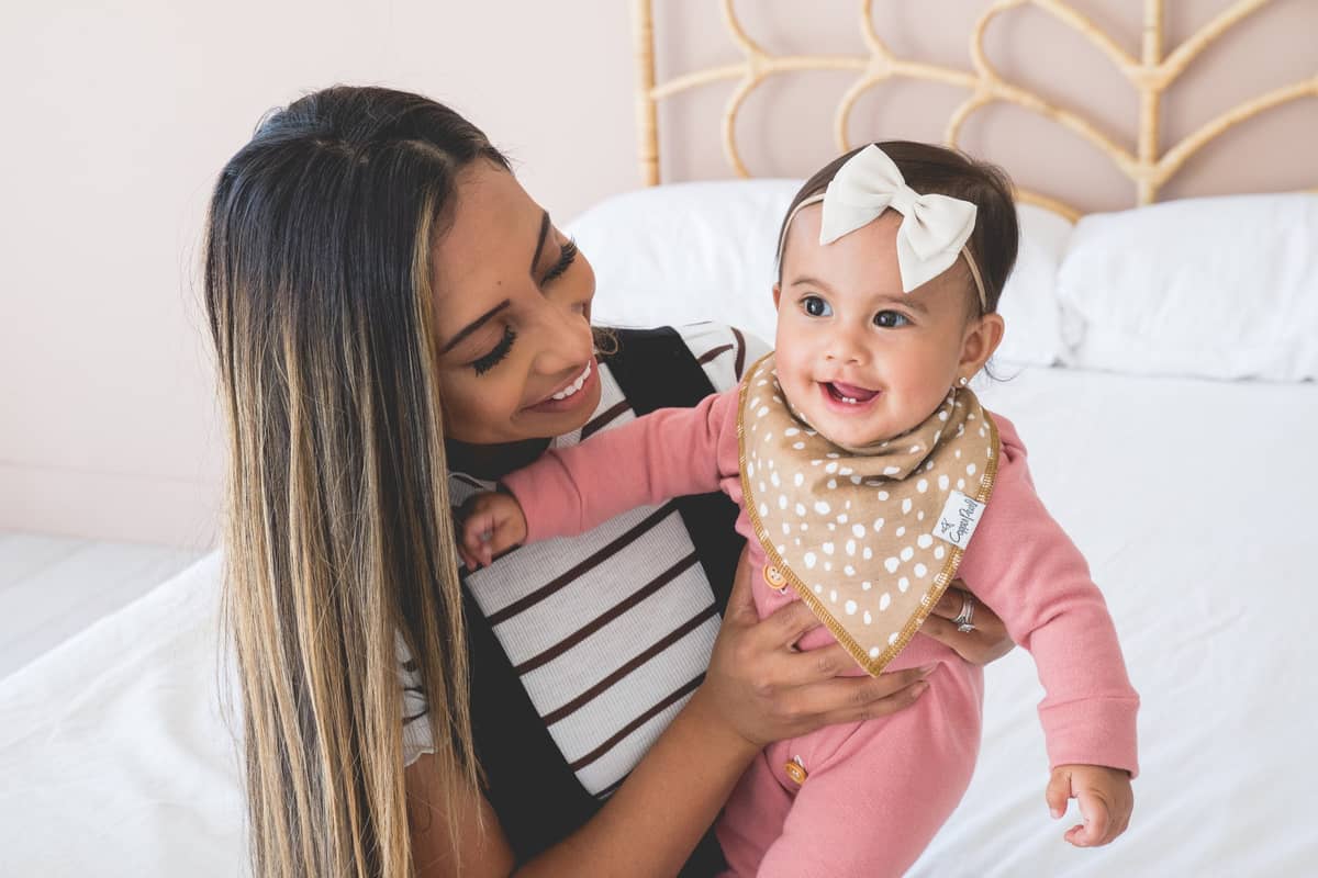 Autumn Baby Bandana Bib Set (4-pack)