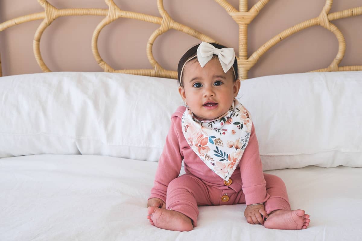 Autumn Baby Bandana Bib Set (4-pack)