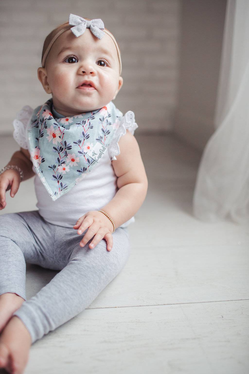 Morgan Baby Bandana Bib Set (4-pack)