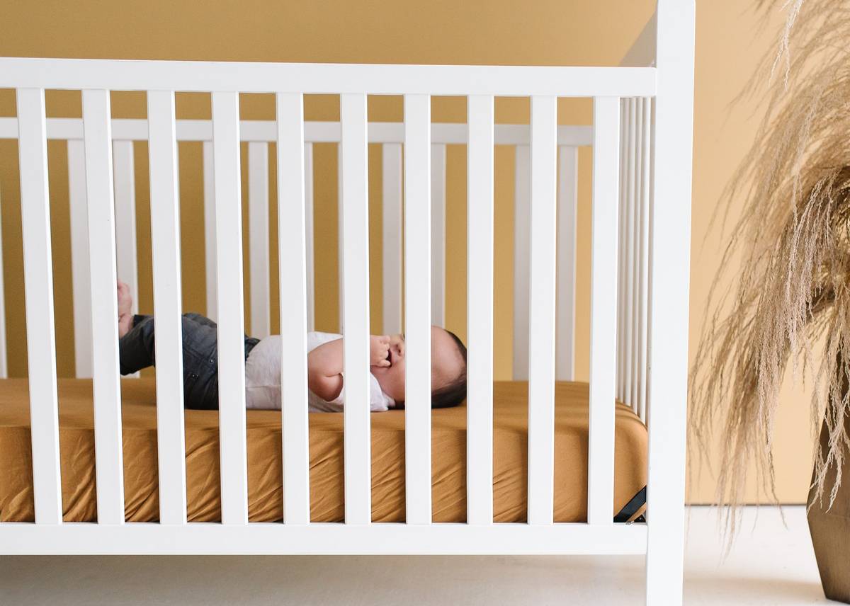 Camel Premium Crib Sheet