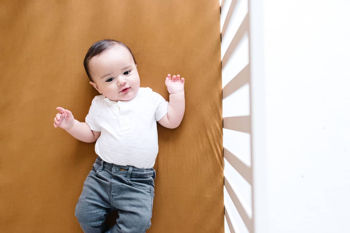 Camel Premium Crib Sheet