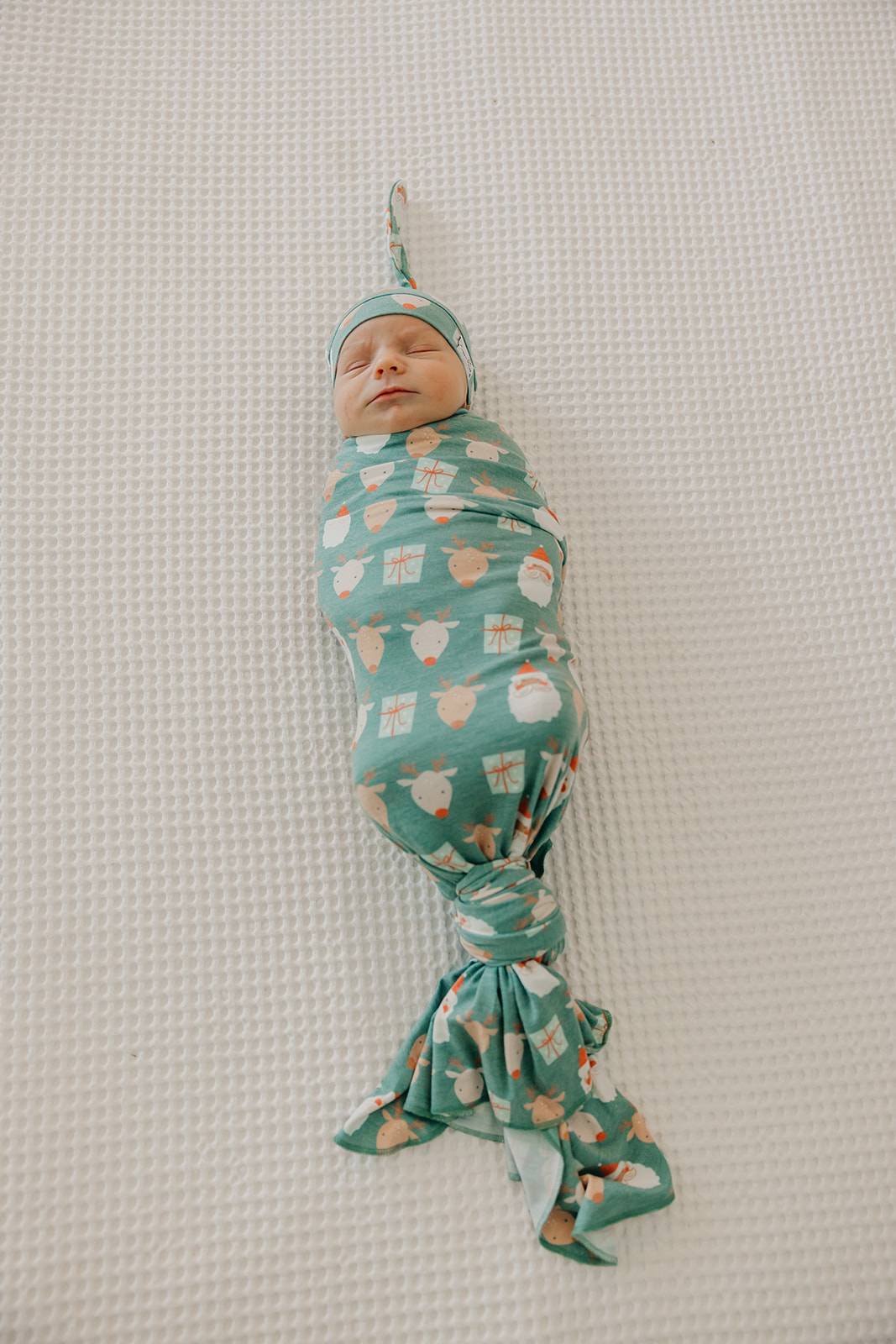 Prancer Knit Blanket Single