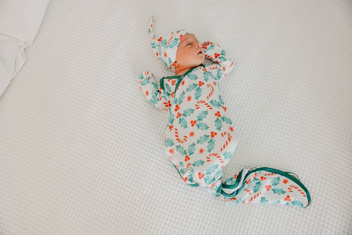 Holly Newborn Knotted Gown