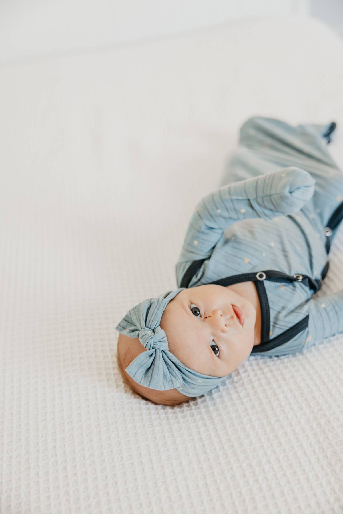 Starlight Newborn Knotted Gown