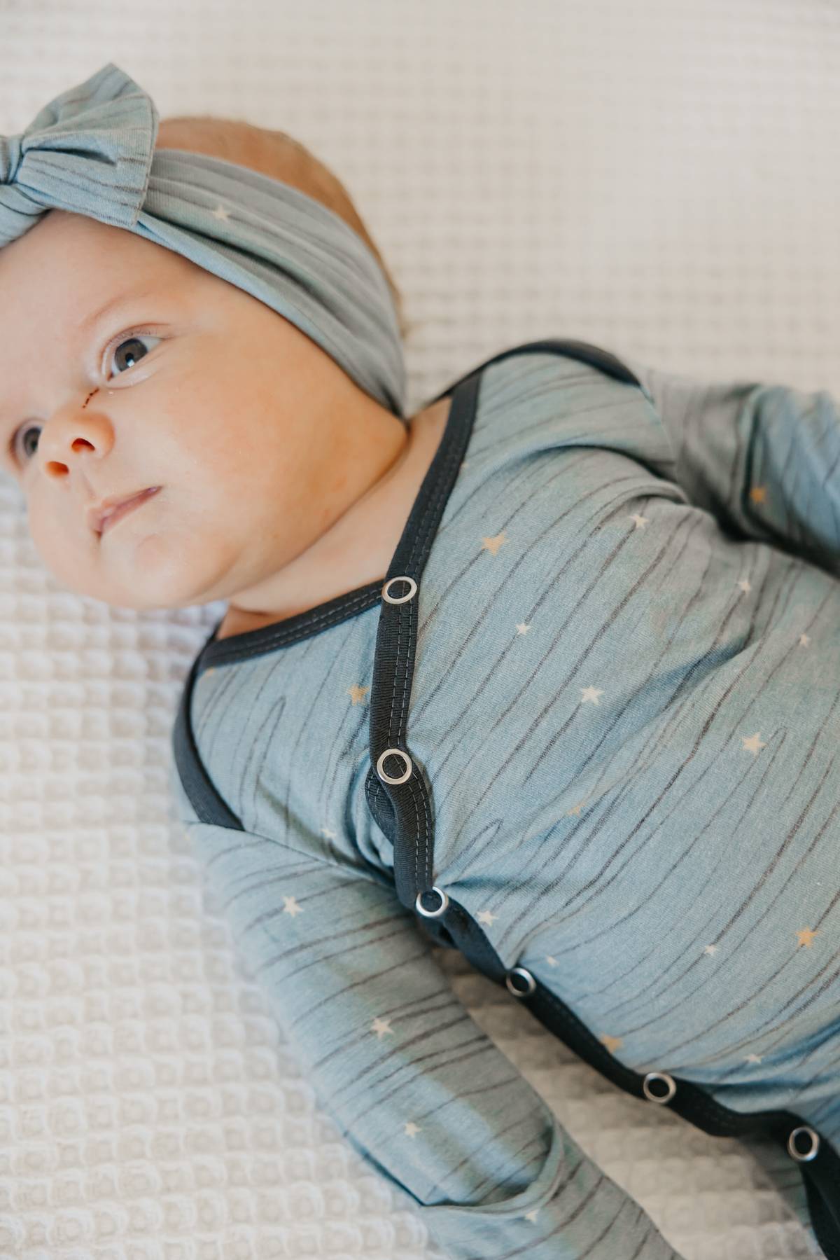 Starlight Newborn Knotted Gown