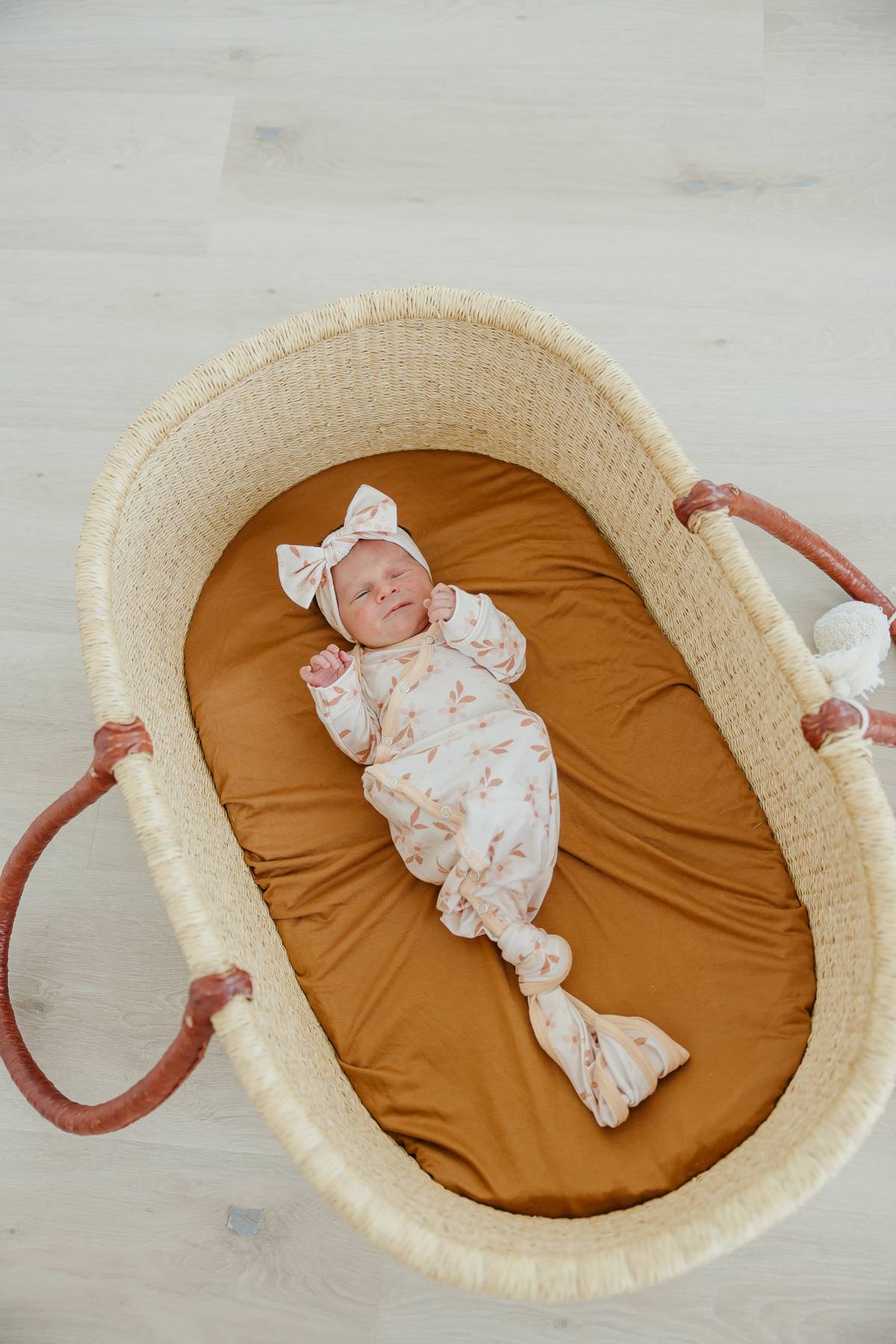 Rue Newborn Knotted Gown