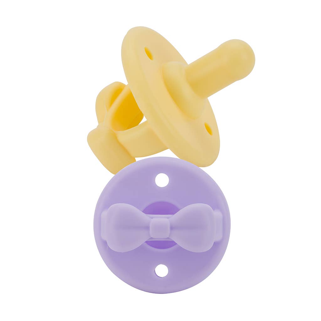 Sweetie Soother™ Pacifier Sets (2-pack): Agave + Succulent Cables