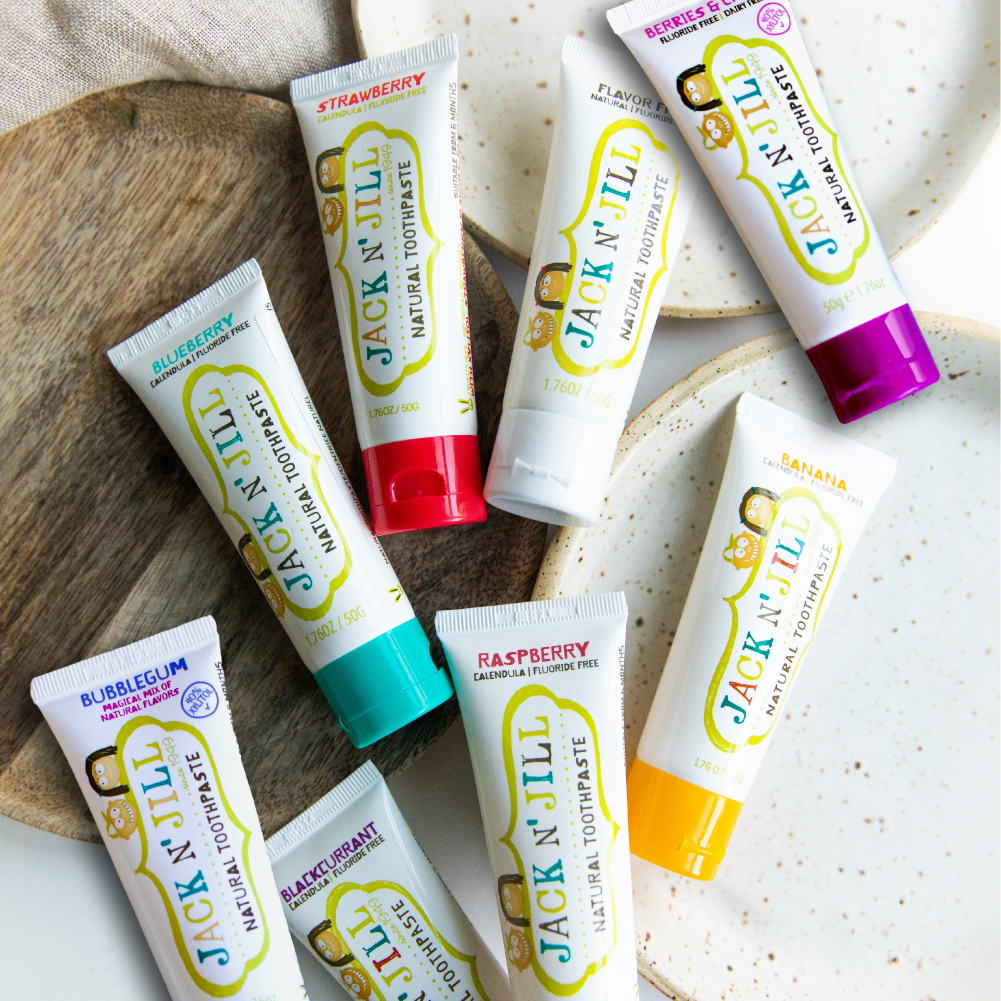 Blueberry Jack N' Jill Natural Toothpaste