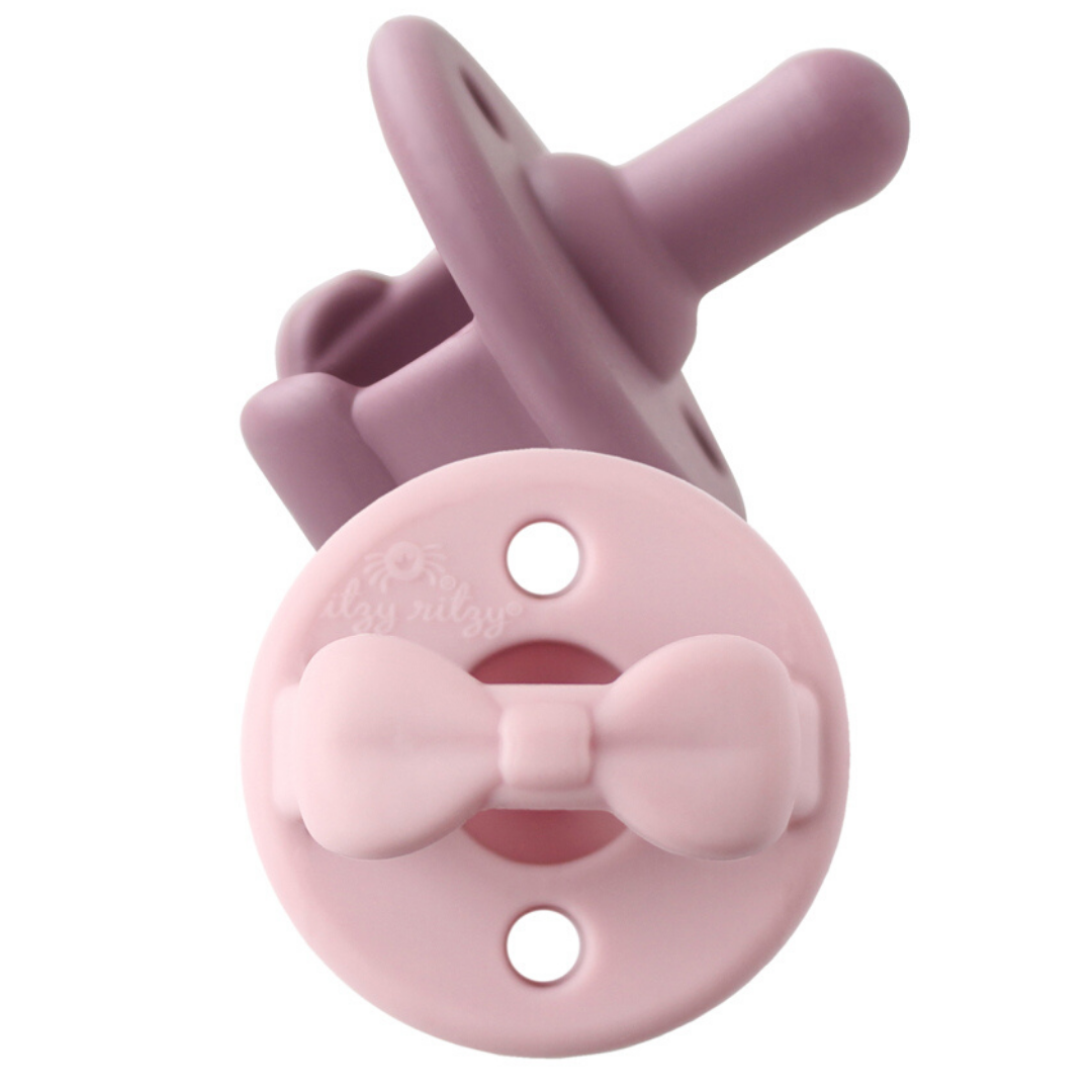 Sweetie Soother™ Pacifier Sets (2-pack): Agave + Succulent Cables