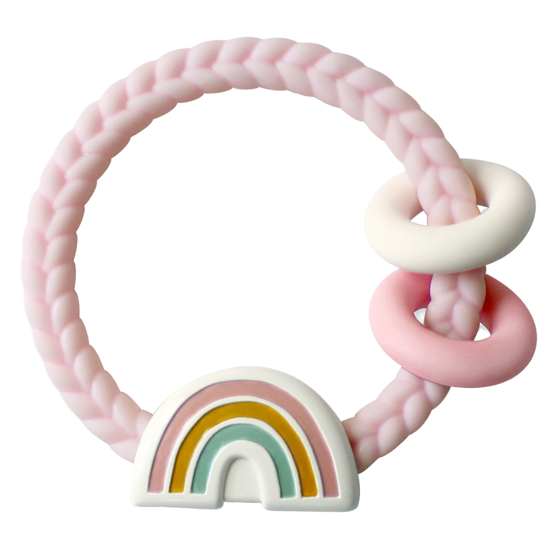 *NEW OPTION* Ritzy Rattle™ Silicone Teether Rattles: Cactus