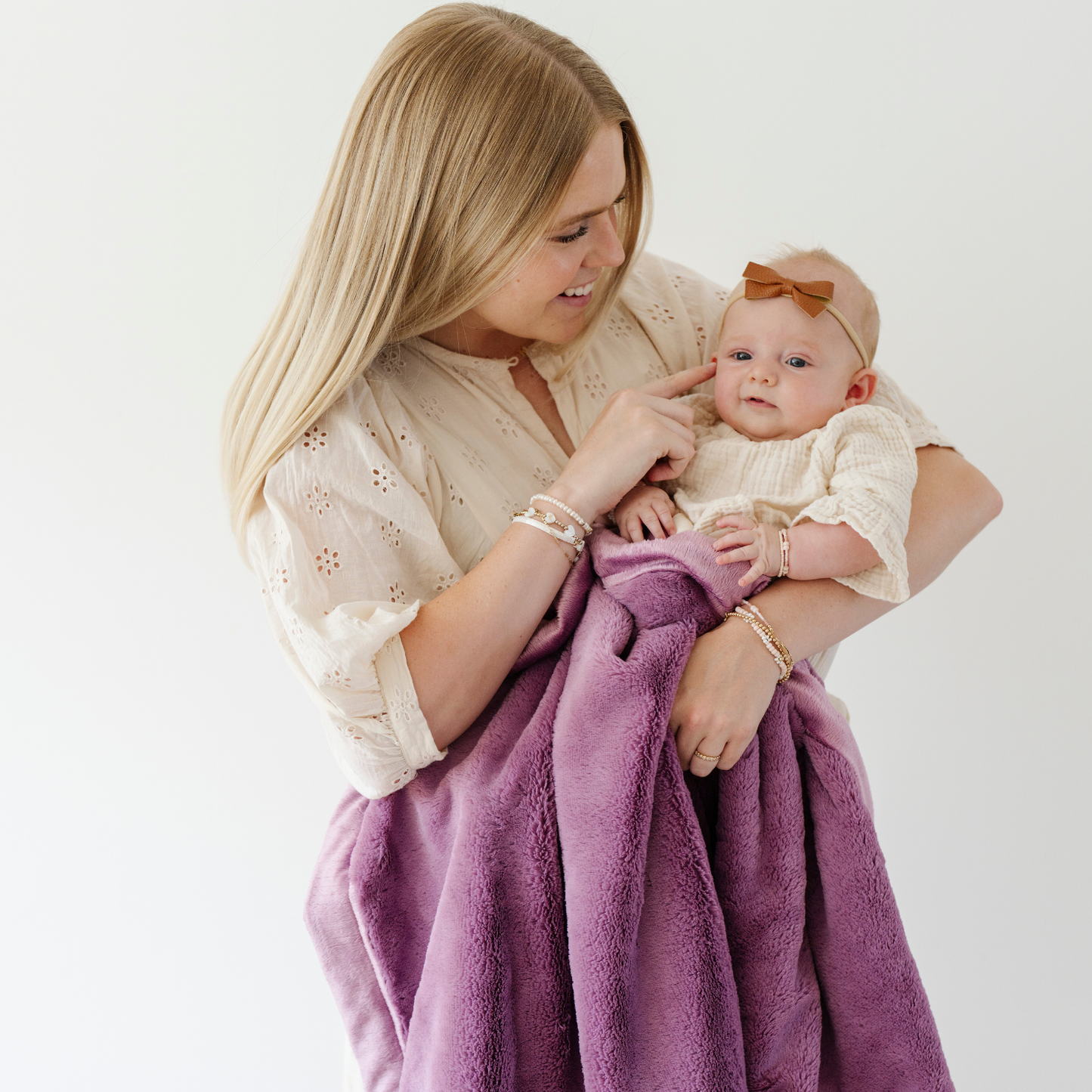 LUSH RECEIVING BLANKETS: Hunter