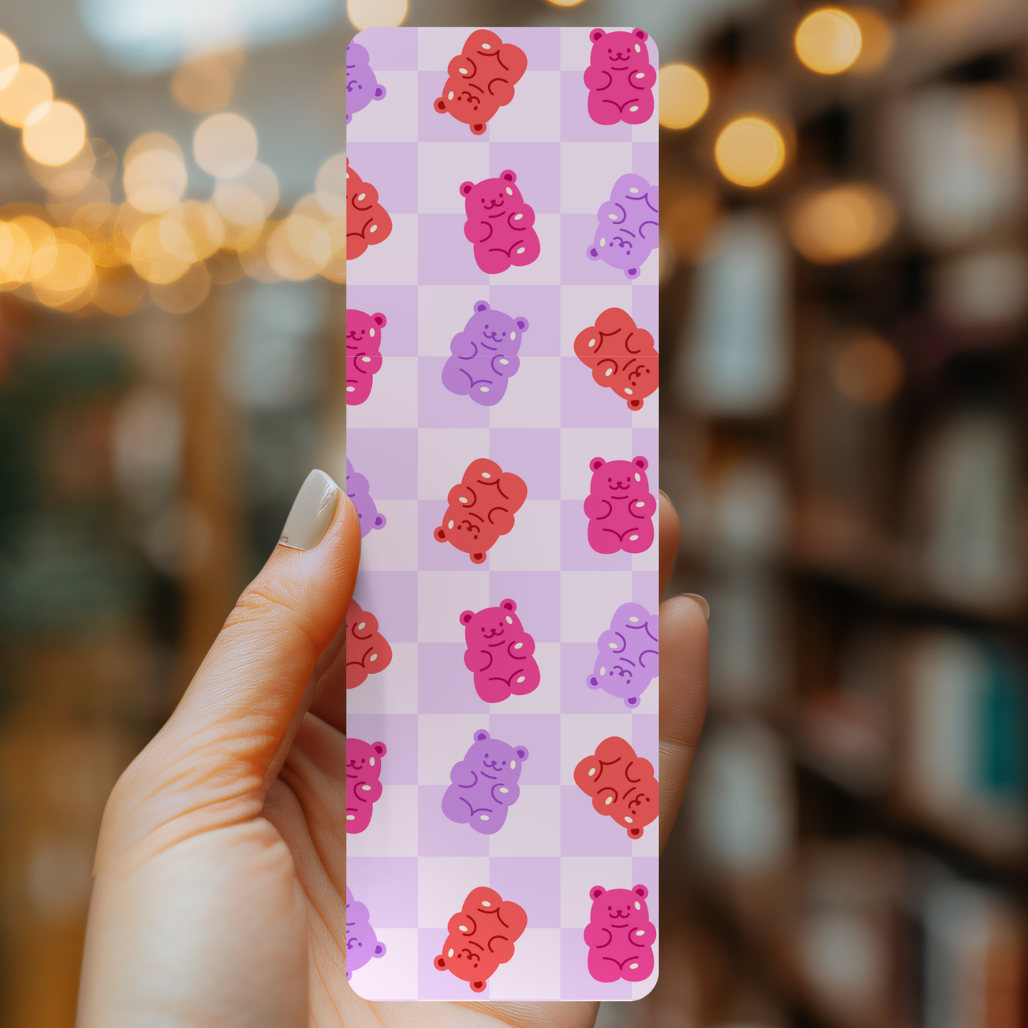 Gummy Bears Bookmark | Soft Matte Laminated