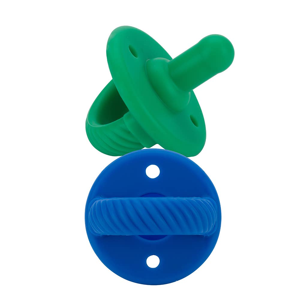 Sweetie Soother™ Pacifier Sets (2-pack): Agave + Succulent Cables