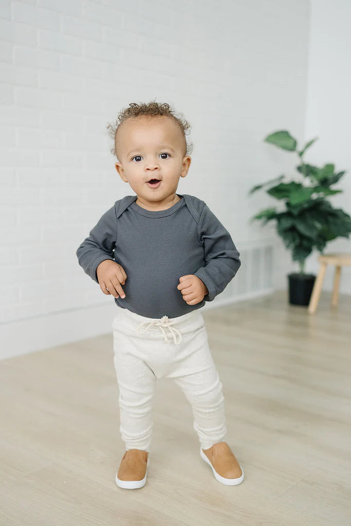 Oatmeal Cotton Jogger
