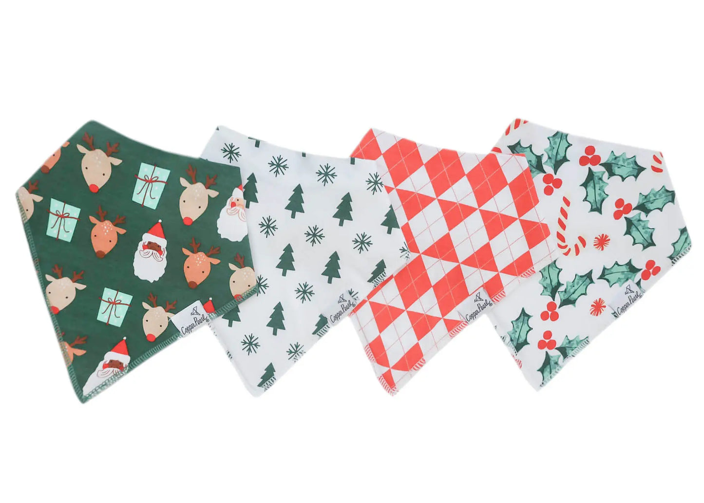 Prancer Bandana Bib Set